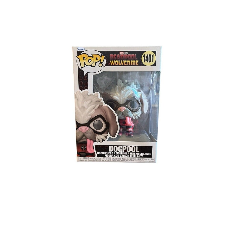 Funko Authentic Dogpool 1401 Marvel In Protective Cover